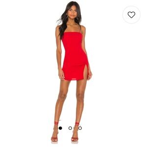 Red SUPERDOWN (Revolve) dress size small NEW WITH TAGS